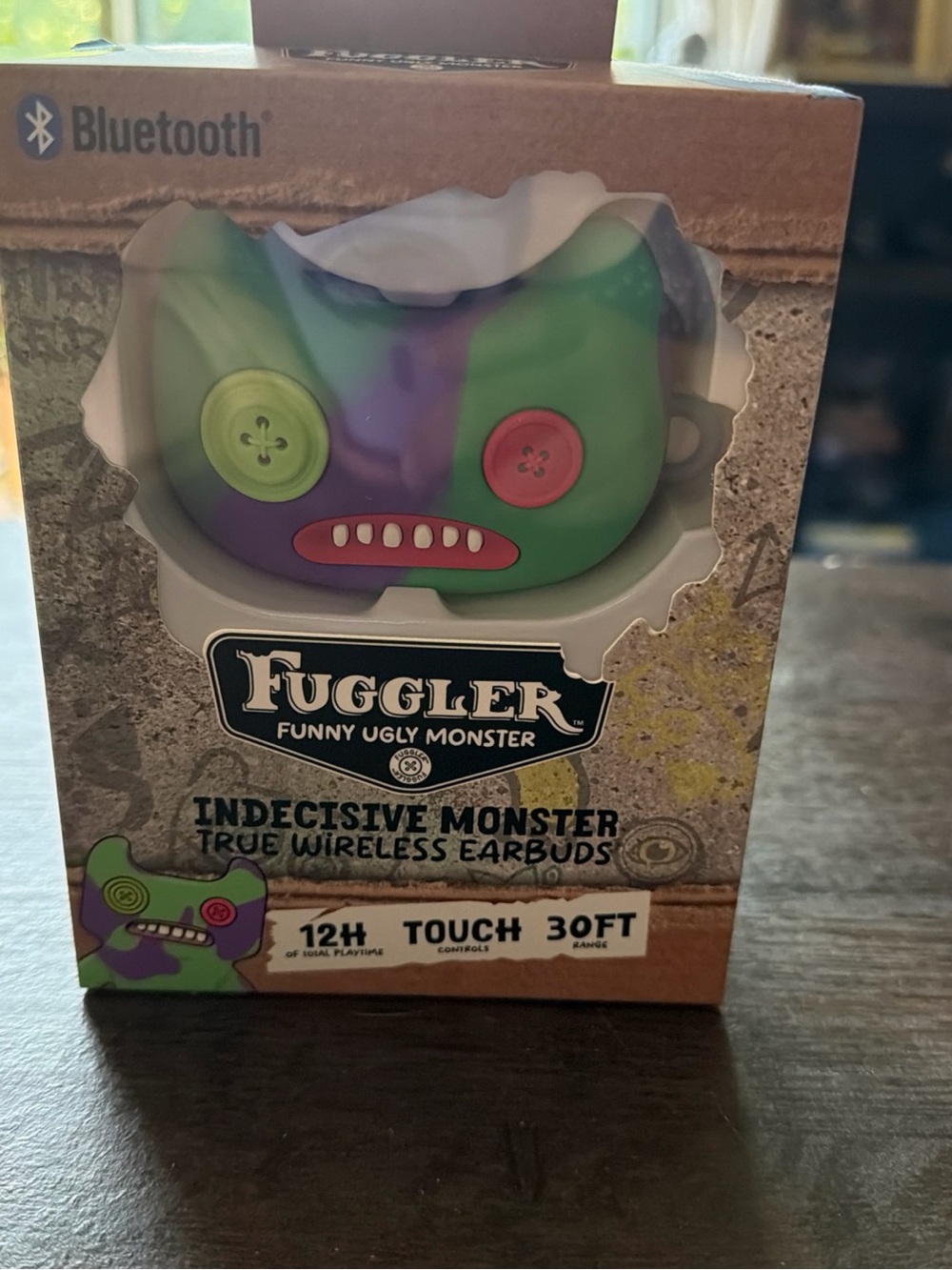 Fuggler Indecisive Monster True Wireless Earbuds - Purple/Green